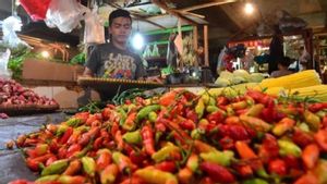 Le prix des denrées alimentaires aujourd'hui, le charbon rouge est passé à 43,260 IDR par kg