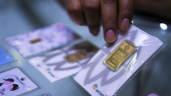 En baisse de 2 000 roupies, le prix de l’or d’Antam aujourd’hui s’élève à 1 306 millions de roupies