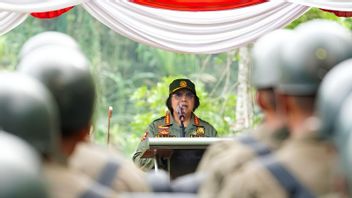 Minister Of Environment And Forestry Emphasized The Role Of Forest Police As The Front Guard For Security