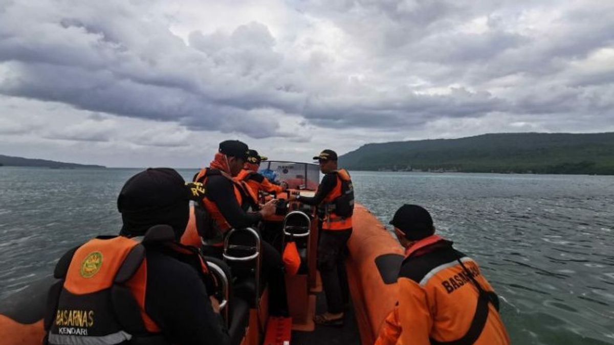 Hari Kedua, Basarnas Kendari Masih Cari Nelayan Hilang di Perairan Buton Selatan