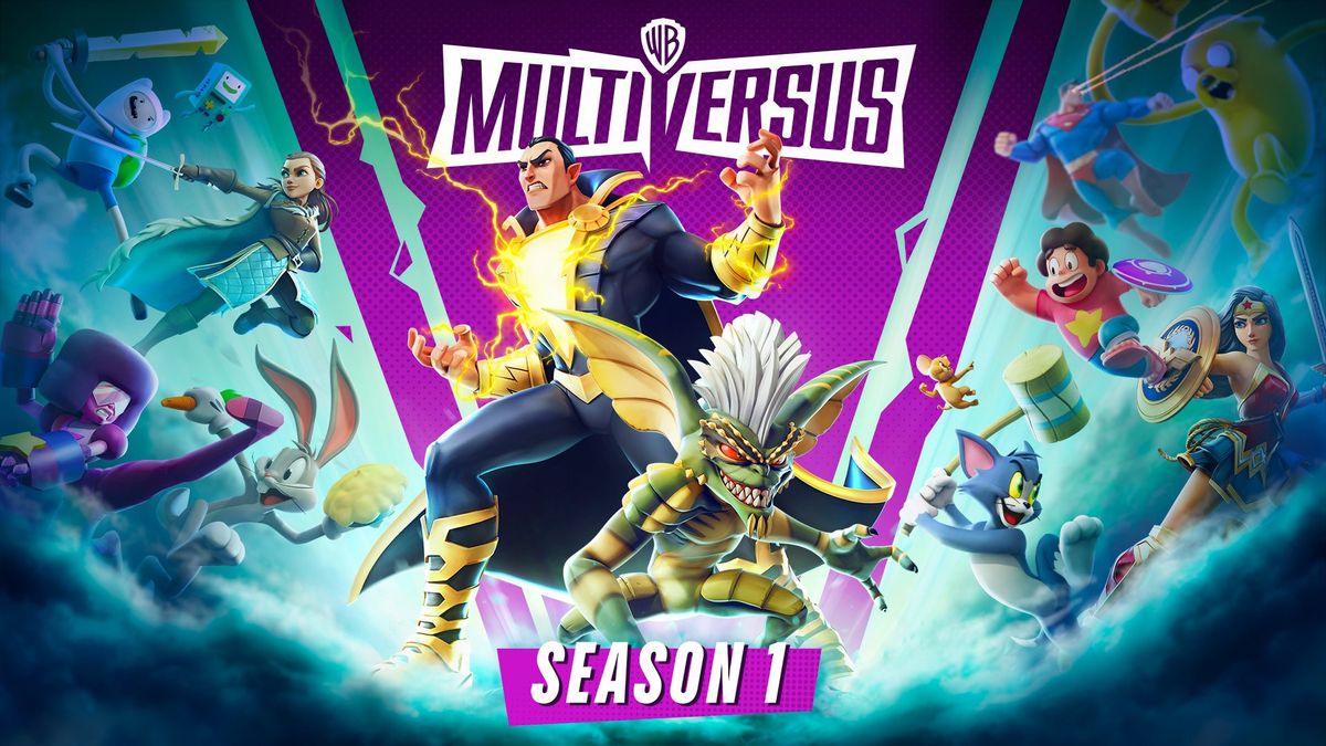 Menyusul Morty dan Rick, Black Adam dan Stripe Juga Bakal Muncul di MultiVersus Season 1