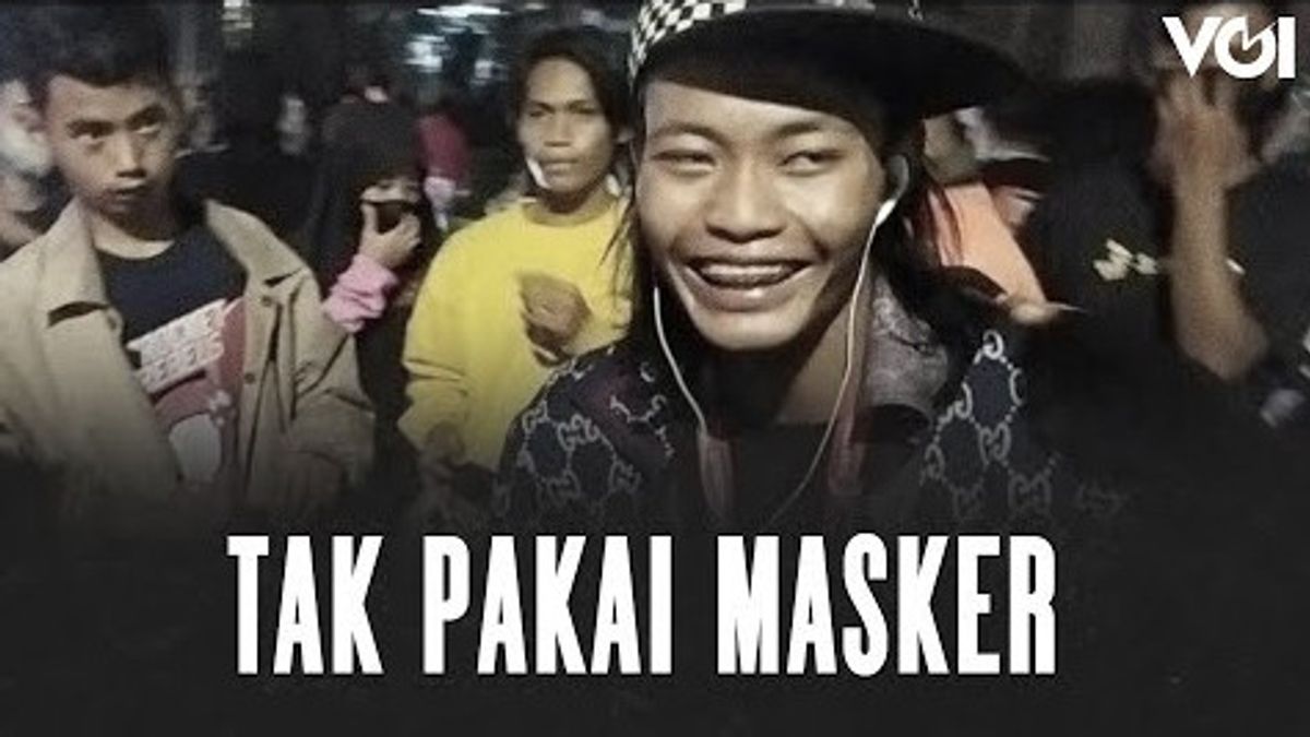 VIDEO: Not Wearing Masks, Central Jakarta Satpol PP Rebukes Bonge At 'SCBD'