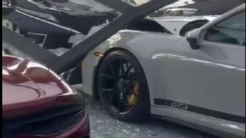 Le conducteur du Xpander se rencontre le patron de la salle de démonstration Porsche PIK 2, la police : Il n’est pas encore connu, le fait est qu’il est ivre d’alcool