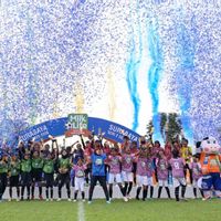 Deux nouveaux champions naissent du MilkLife Soccer Challenge Surabaya Series II 2025-2026