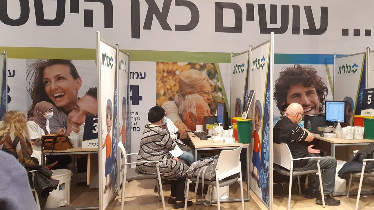 Alami Lonjakan Kasus Infeksi Varian Omicron, Israel Uji Coba Pemberian Vaksin COVID-19 Dosis Keempat Mulai Hari Ini