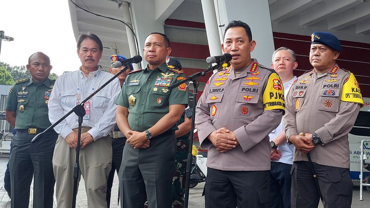 National Police Chief-TNI Commander Checks Security For Pope Francis Mass: 87 Thousand People Will Attend