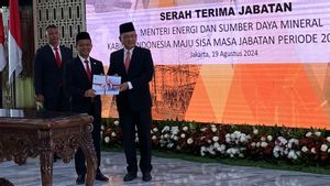 Serahkan Jabatan Menteri ESDM ke Bahlil, Arifin Tasrif: Selamat!