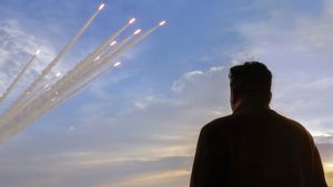 Kim Jong-un Pimpin Salvo Rudal Balistik Jarak Pendek di Lepas Pantai Timur