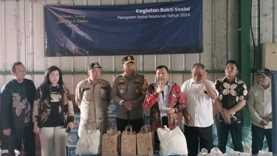 Panitia Nasional Natal 2024 Salurkan Bantuan untuk Korban Bencana di Sukabumi