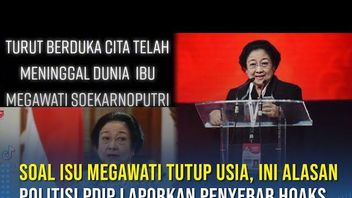 VIDEO: Soal Isu Megawati Tutup Usia, Ini Alasan Politisi PDIP Laporkan Penyebar Hoaks