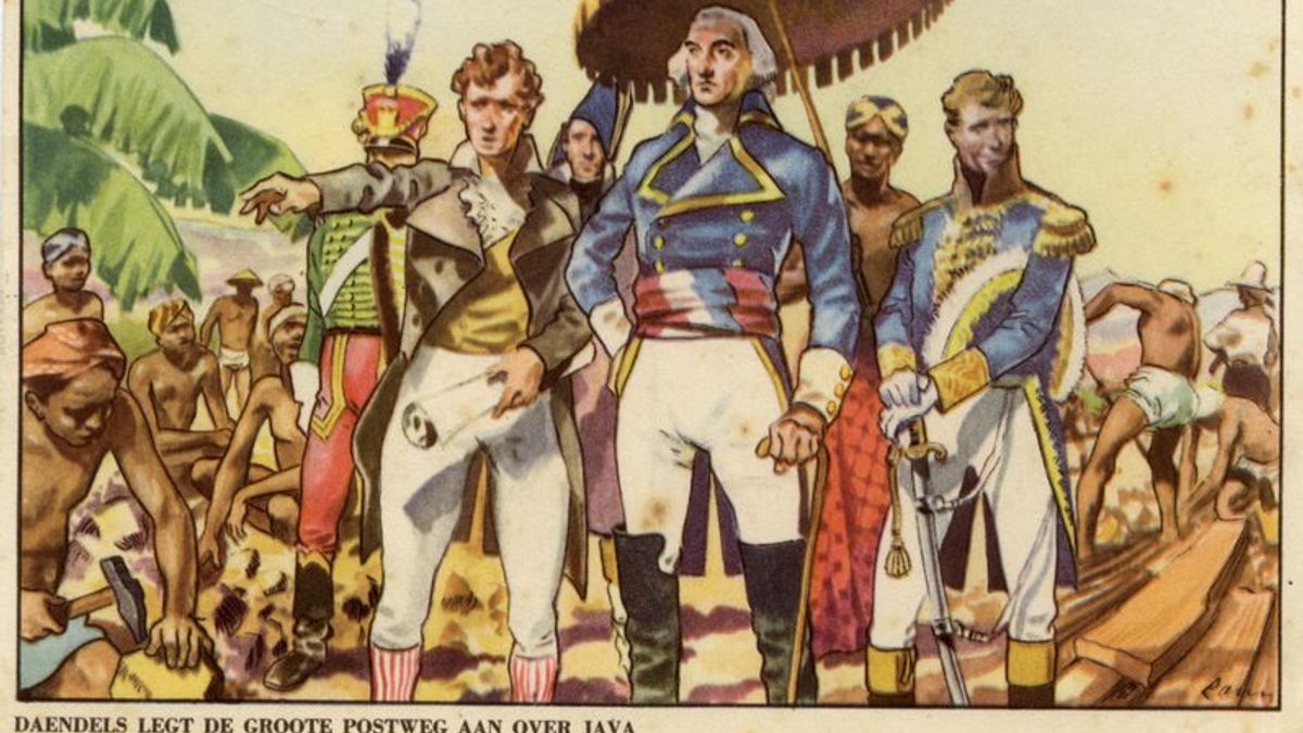 Efisiensi Anggaran Ala Mas Galak, Herman Willem Daendels