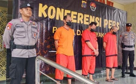 Polda DIY Tangkap 3 Tersangka Penipuan Modus Pinjaman Dana Rp25 Miliar