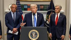    Trump: Pengakuan Negara Palestina Jadi 'Kado' Besar Bagi Hamas