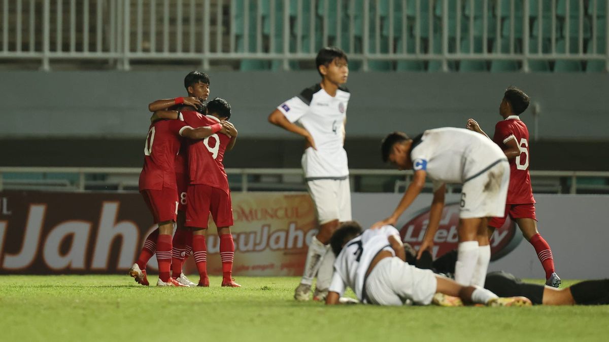 Timnas Indonesia Hajar Guam 14-0 di Laga Perdana Kualifikasi Piala Asia U-17, Persembahan untuk Para Korban Tragedi Kanjuruhan