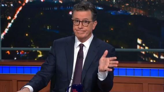 L’animateur De 'The Late Show' Stephen Colbert, Parodiant La Fraude Autour De Crypto