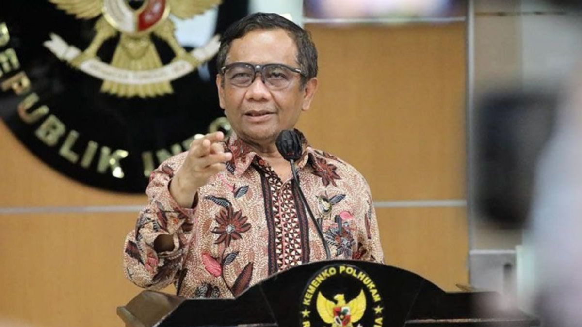 Mahfud MD透露印度尼西亚人在今天的历史上的糟糕性质,2020年7月4日