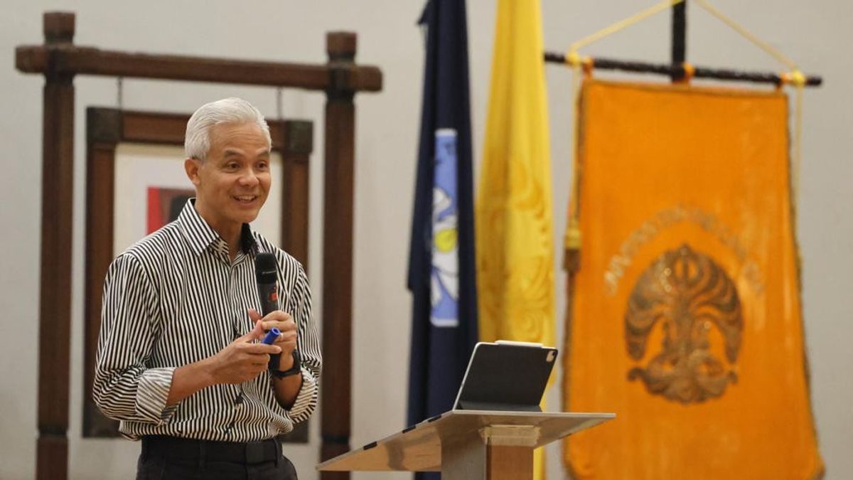 In Front Of UI Students, Ganjar Calls Energy Transition A Priority For The Indonesian Government In The Future