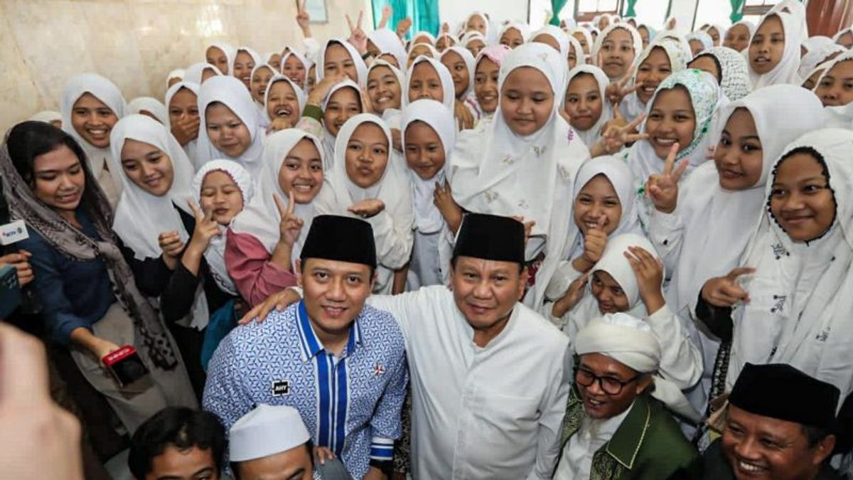 AHY Nilai Prabowo 能使印度尼西亚更加先进和繁荣