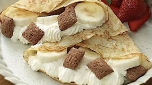 Bisa Jadi Menu Buka Puasa, Ini Resep Crunchy Banana Crepes yang Praktis