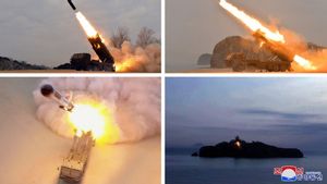 Korea Utara Konfirmasi Jenis Rudal yang Diluncurkan, Kim Jong-un Kunjungi Pabrik Amunisi Strategis