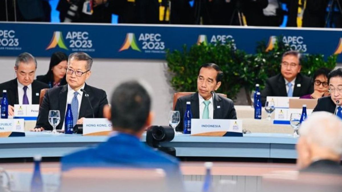 Presiden Jokowi Singgung Hak Hidup Warga Gaza di Retreat KTT APEC