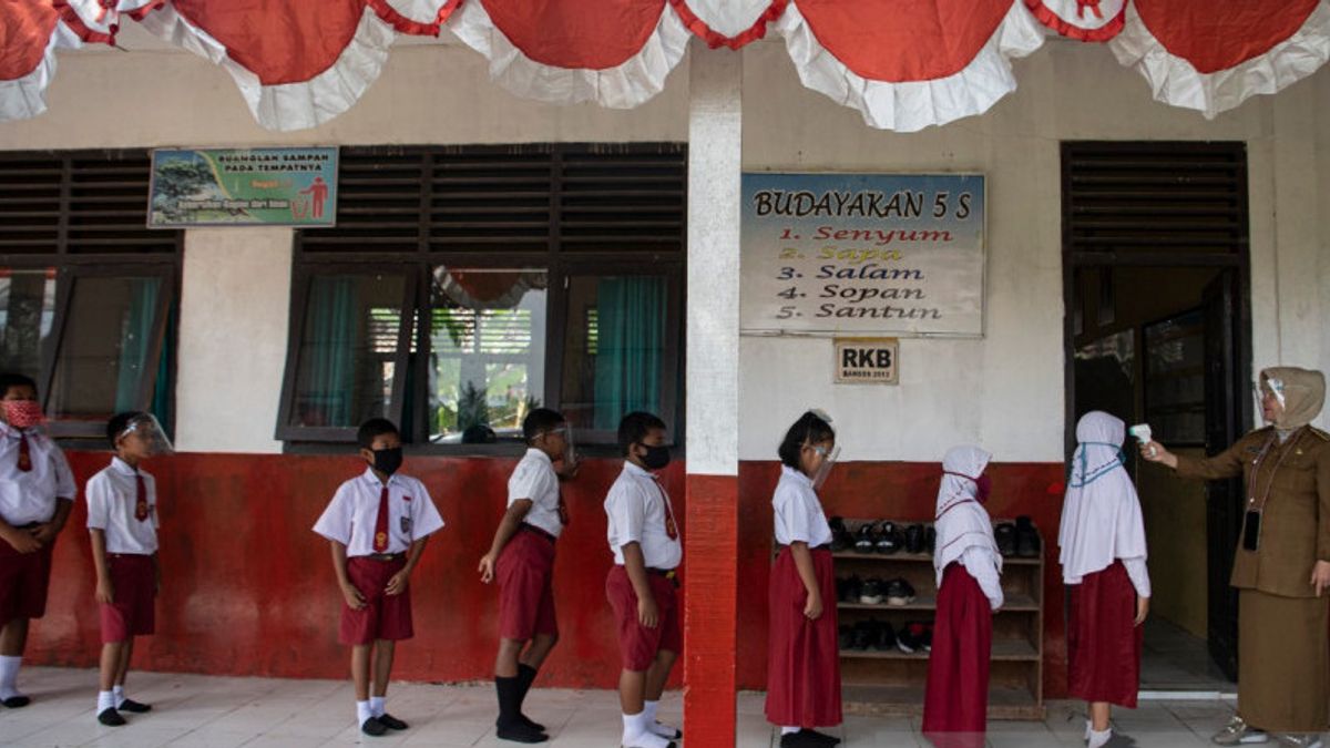 Le Gouvernement Provincial De Sumatra Du Sud Autorise Les écoles En Face à Face à Partir De La Semaine Prochaine