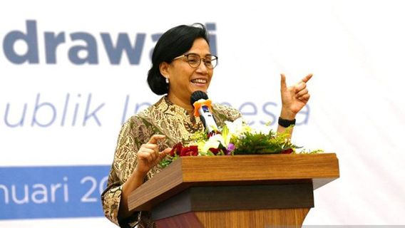 Minister Of Finance Sri Mulyani Smiles Happy, SPT Reporter As Of March 9, 2023 Reaches 6.6 Million