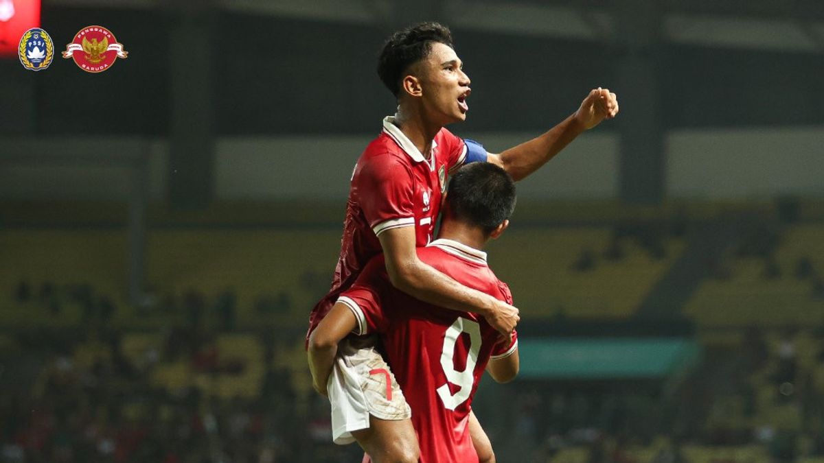 See The Injury Of Marselino Ferdinand, Indonesia U-19 National Team Coach Shin Tae-yong: I Don't Feel Good