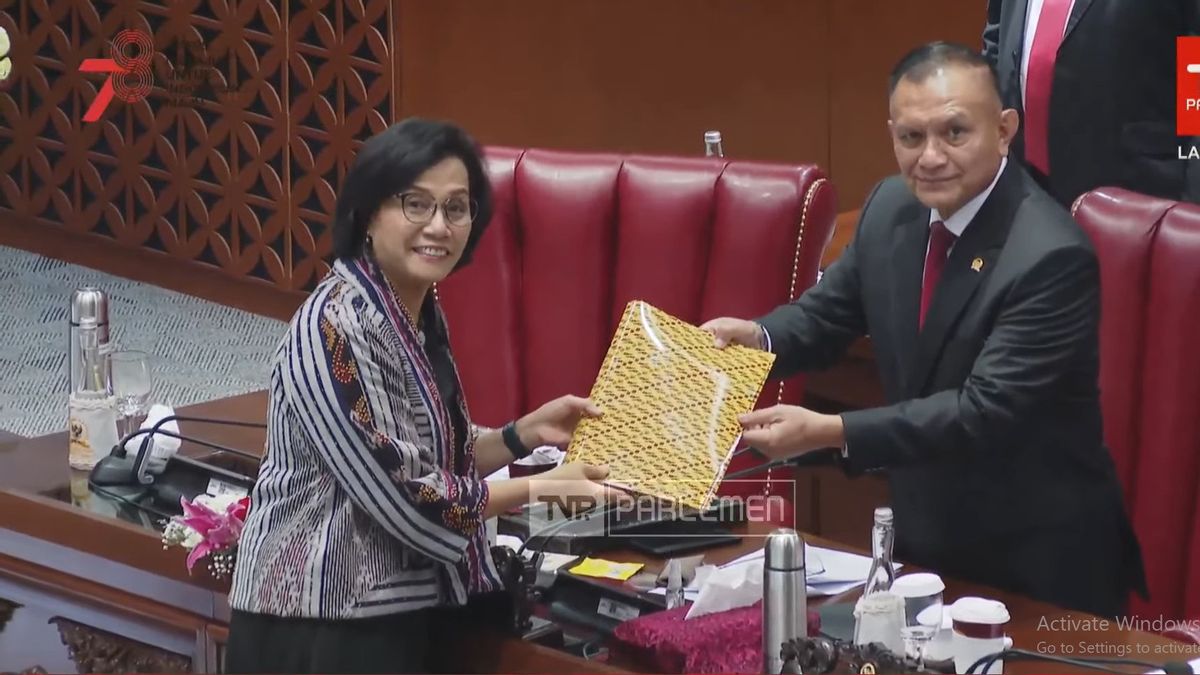 Sri Mulyani Conveys Government Responses To Faction Views In The 2024 State Budget Bill