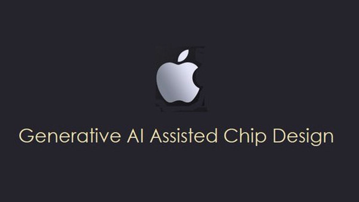Appleはチップ設計にAIを使用することを検討しています