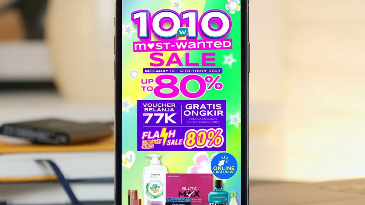 Watsons Gelar Kampanye 10.10 Most Wanted Sale