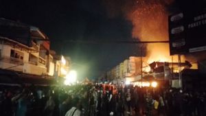 Belasan Pedagang Terdampak Kebakaran di Pasar Inpres Manonda Palu Barat