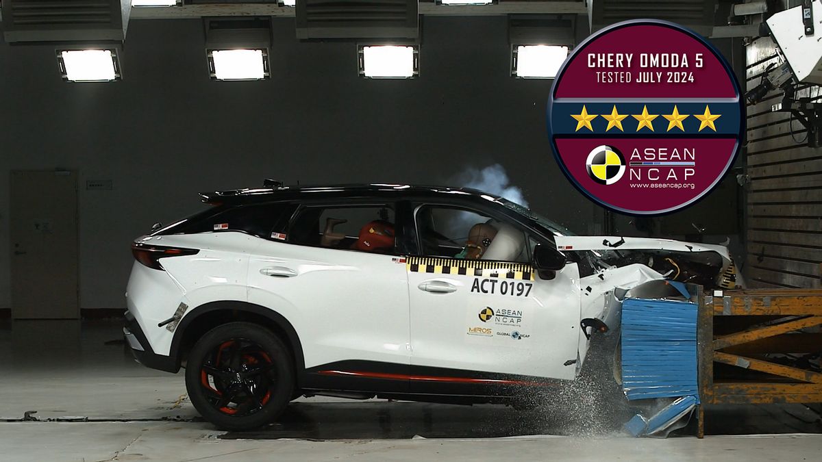 Chery Omoda 5 obtient cinq étoiles dans le test d’affrontement de l’ASEAN NCAP