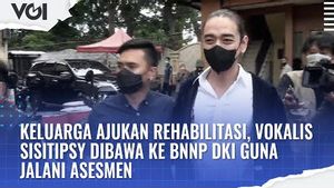 VIDEO: Keluarga Ajukan Rehabilitasi, Vokalis band Sisitipsi Dibawa Ke BNNP DKI Guna Jalani Asemen