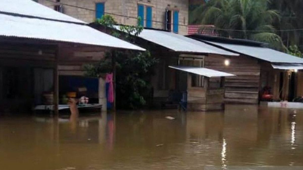 Empat Daerah di Sumbar Dilanda Banjir Akibat Curah Hujan Tinggi