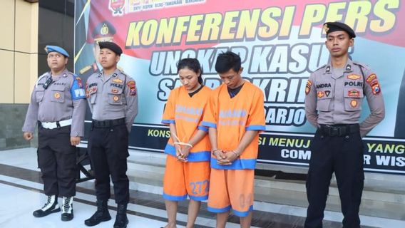 Pasangan Kekasih Pembobol Mesin ATM di Krian Sidoarjo Diringkus Polisi, Terlilit Utang Pinjol karena Judi Online