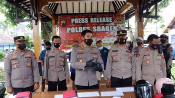 Pencuri Motor di Sragen Ditangkap Polisi