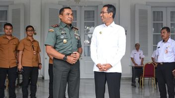 Disambangi Pangdam Jaya di Balai Kota, Pj Gubernur DKI Sebut Mohamad Hasan Sahabat Lama di Istana 