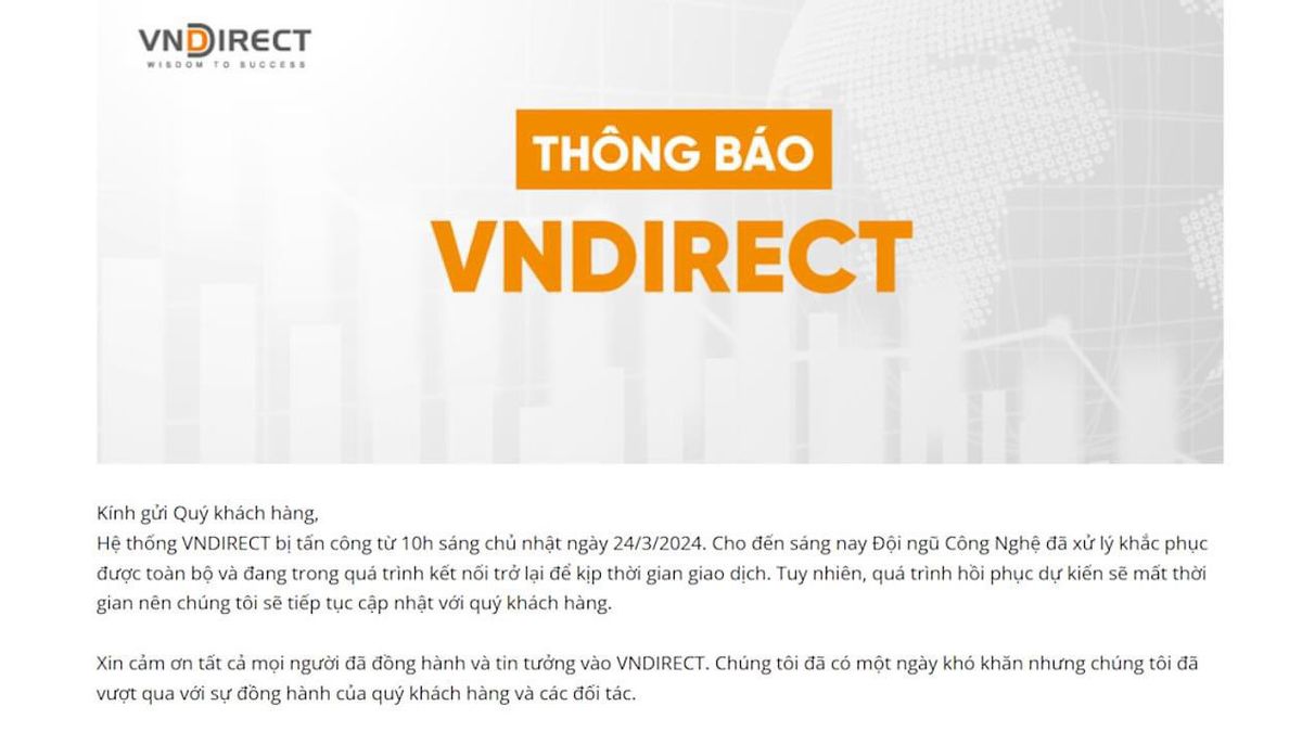 Vietnamese Brokerage Experiences Cyber Attack, But Has No Impact On Financial Institutions