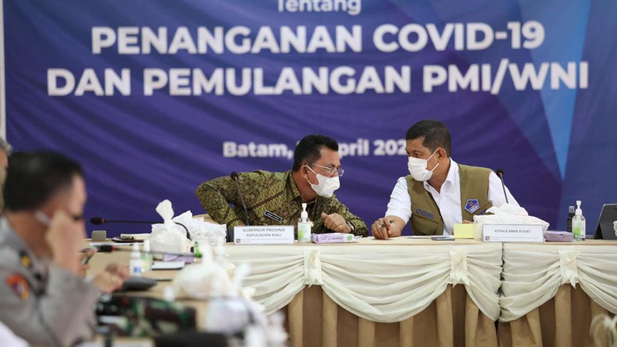 Prone To New Variants Of COVID-19, The Head Of The Task Force Asks The Riau Islands To Tighten Entrances For Migrant Workers