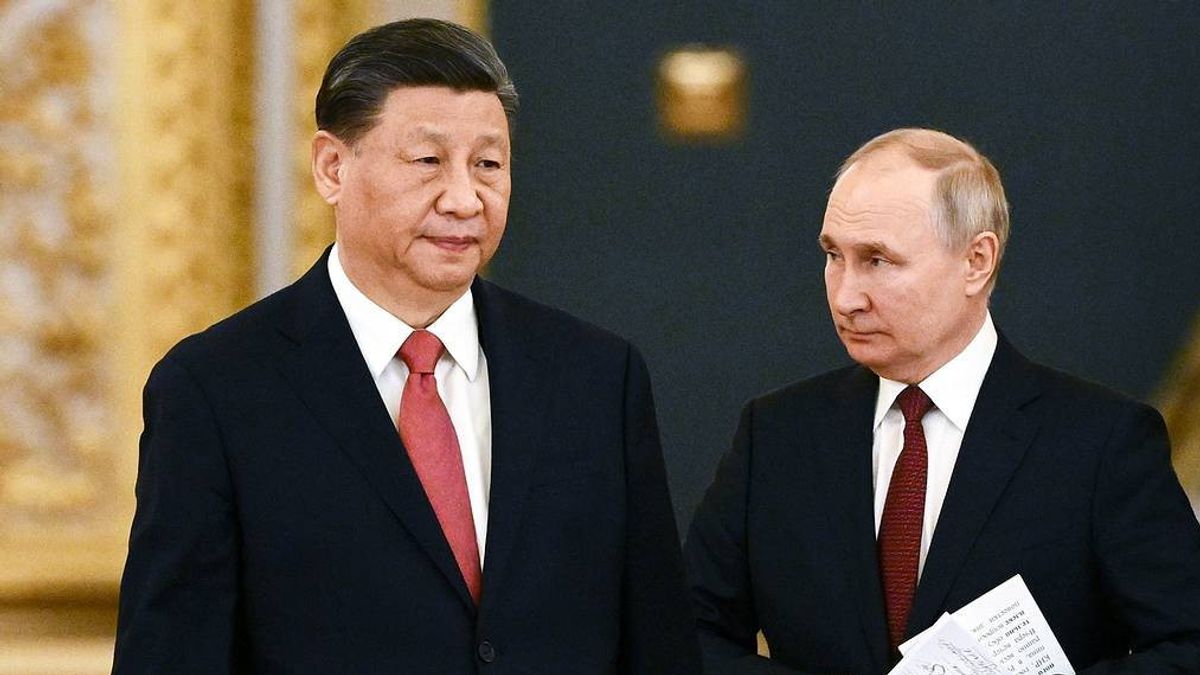 プーチンに新年を願って、習近平は中国とロシアが常に「手を携えて」いることを保証します