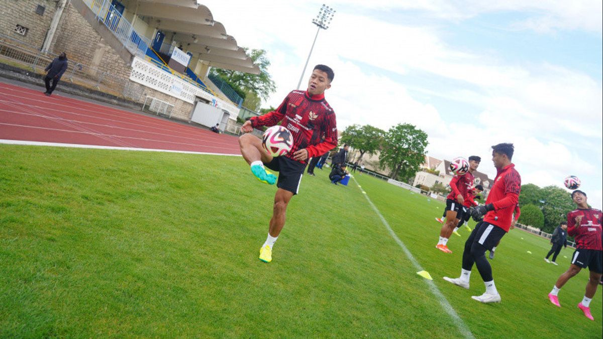 Timnas Indonesia U-23 Adaptasi Cuaca di Paris