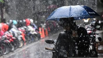 Jakarta Diguyur Hujan Ringan Siang-Sore, Suhu 24–30 Derajat Celsius