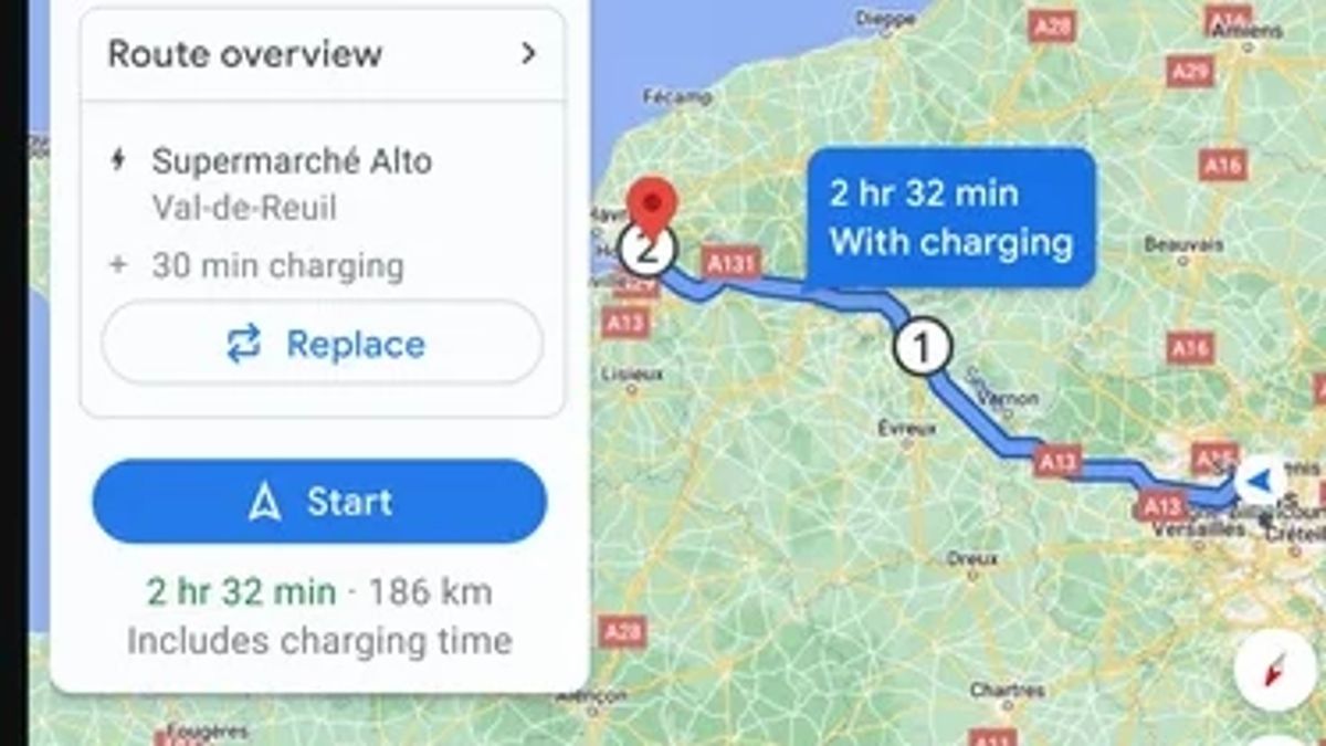 Google Permudah Pengemudi EV Temukan Stasiun Pengisian dengan Cara Ini