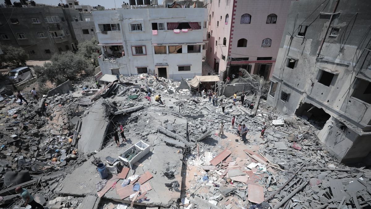 Rumah, Fasilitas Kesehatan, dan Sekolah di Gaza Hancur akibat Serangan Israel