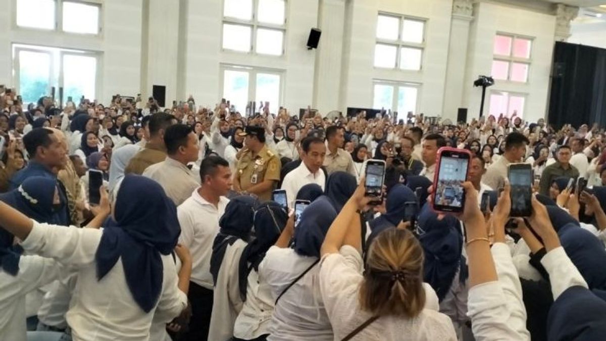 Le président Jokowi a appris des centaines de clients de MPS PNM à Klaten