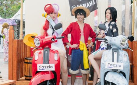 Keseruan Booth Yamaha Nuansa Pirates di Event Jak Japan Matsuri 2023