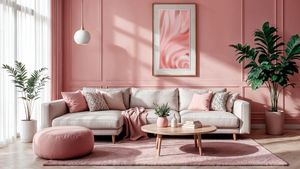 Kenali 8 Variasi Warna Cat Tembok Merah Muda yang Membuat Rumah Terlihat Elegan