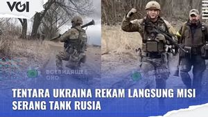 VIDEO: Tentara Ukraina Rekam Langsung Misi Serang Tank Rusia