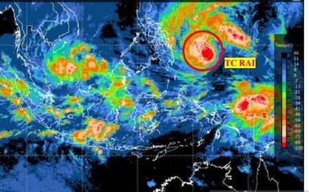 Bibit Siklon 94B Berpotensi Sebabkan Hujan Lebat di Aceh dan Sumut